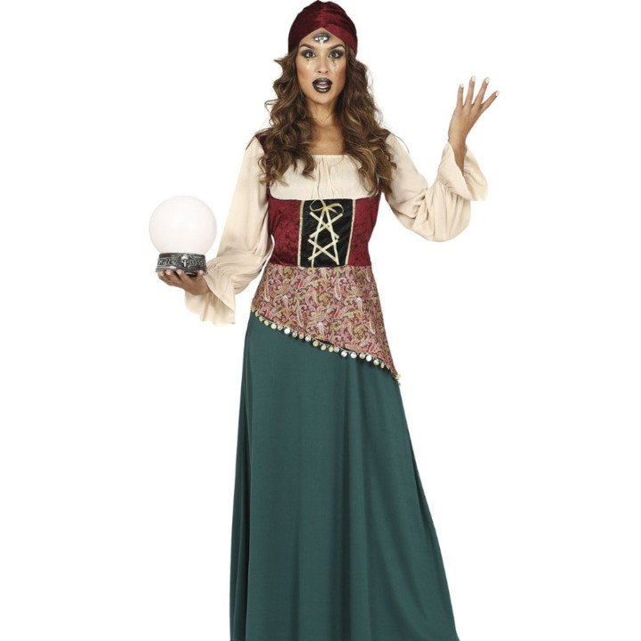 Costume voyante femme - Déguisement Halloween