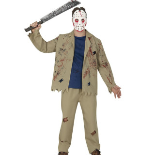 Costume assassin beige homme - Déguisement Halloween