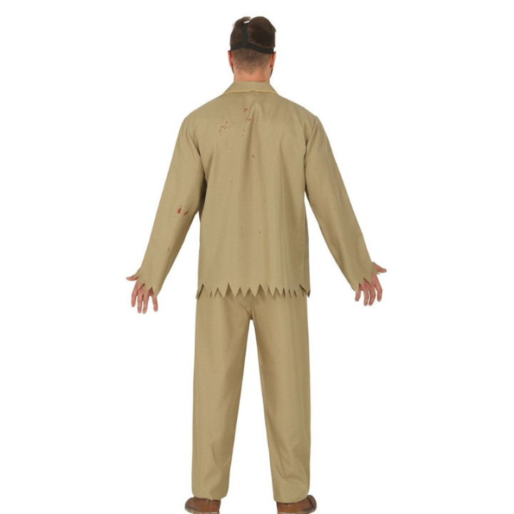 Costume assassin beige homme - Déguisement Halloween