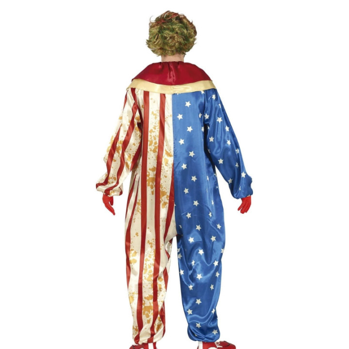 Costume clown USA homme - Déguisement Halloween