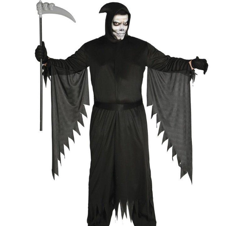 Costume faucheur noir homme - Déguisement Halloween