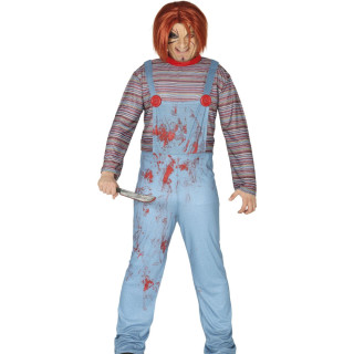 Costume poupée Chucky homme - Déguisement Halloween