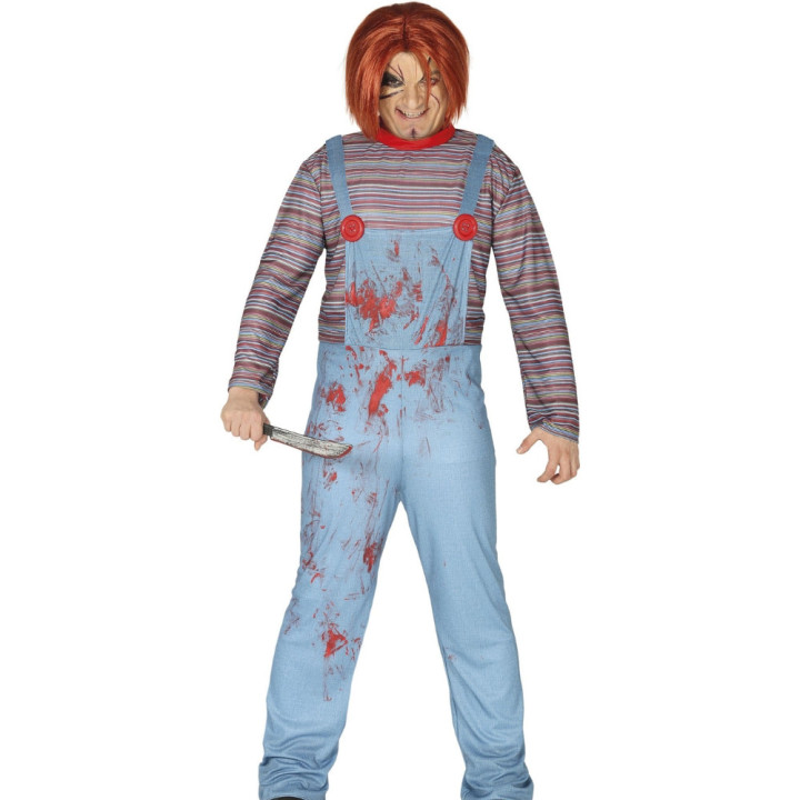 Costume poupée Chucky homme - Déguisement Halloween