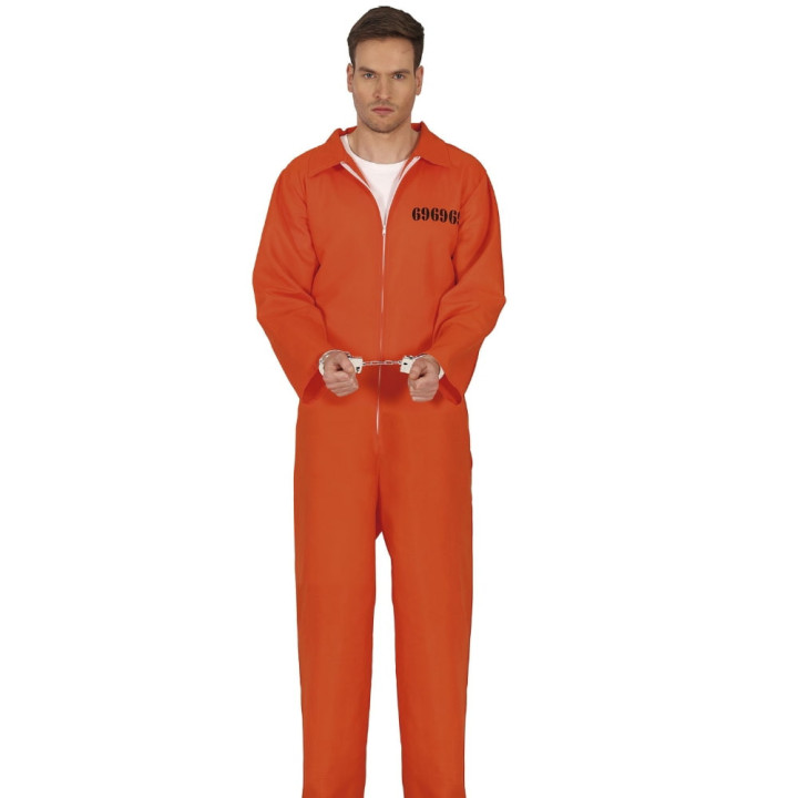 Costume prisonnier US homme - Déguisement Halloween
