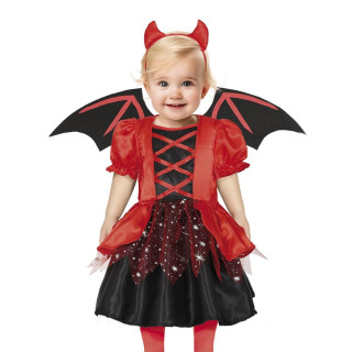 Costume diablesse bébé fille - Déguisement Halloween