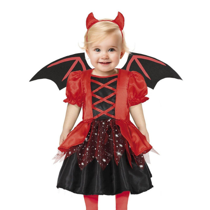 Costume diablesse bébé fille - Déguisement Halloween