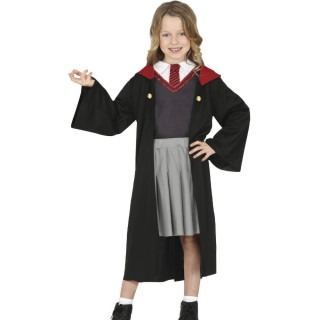 Costume apprentie sorcière enfant fille - Déguisement Halloween