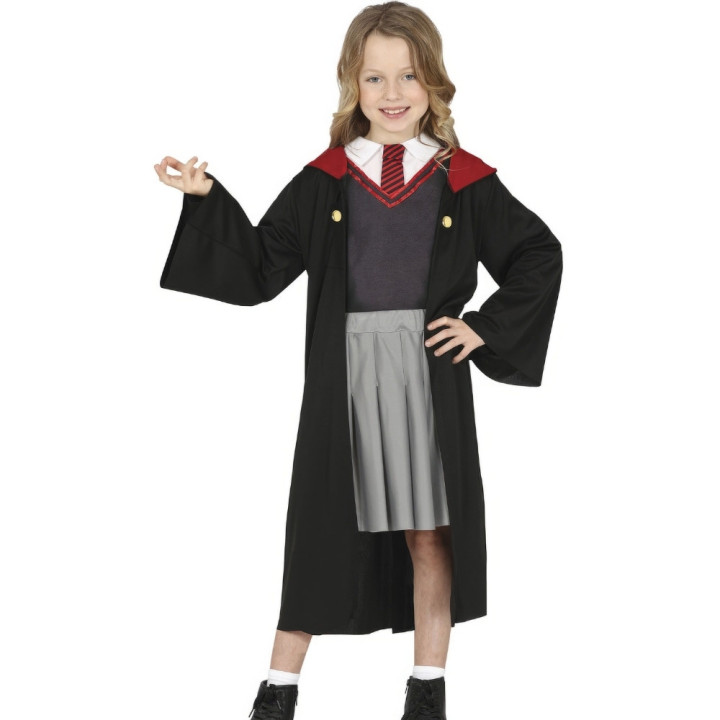 Costume apprentie sorcière enfant fille - Déguisement Halloween