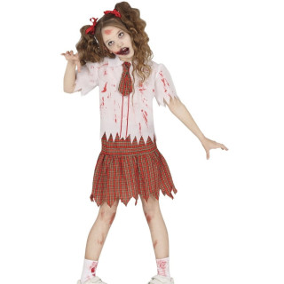 Costume écolière ensanglantée enfant fille - Déguisement Halloween