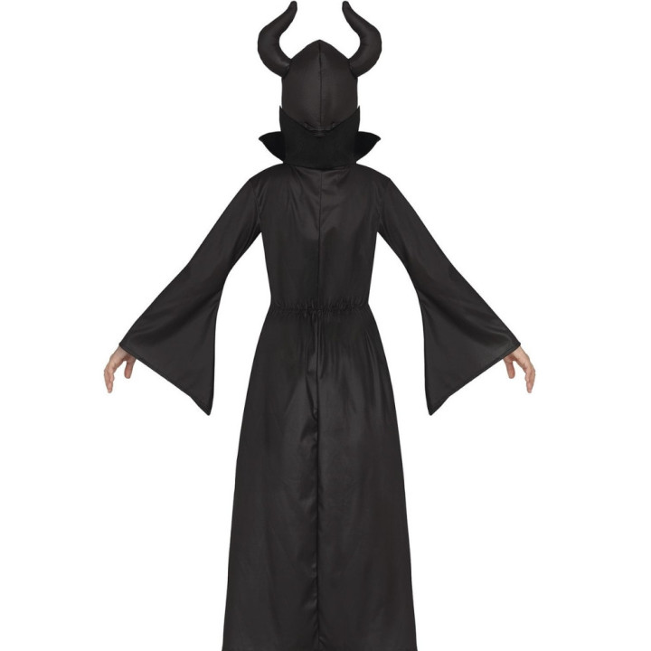Costume maléfique noire enfant fille - Déguisement Halloween