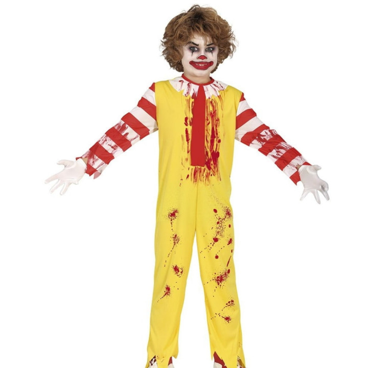Costume clown burger enfant garçon - Déguisement Halloween