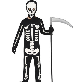 Costume combinaison squelette enfant garçon - Déguisement Halloween