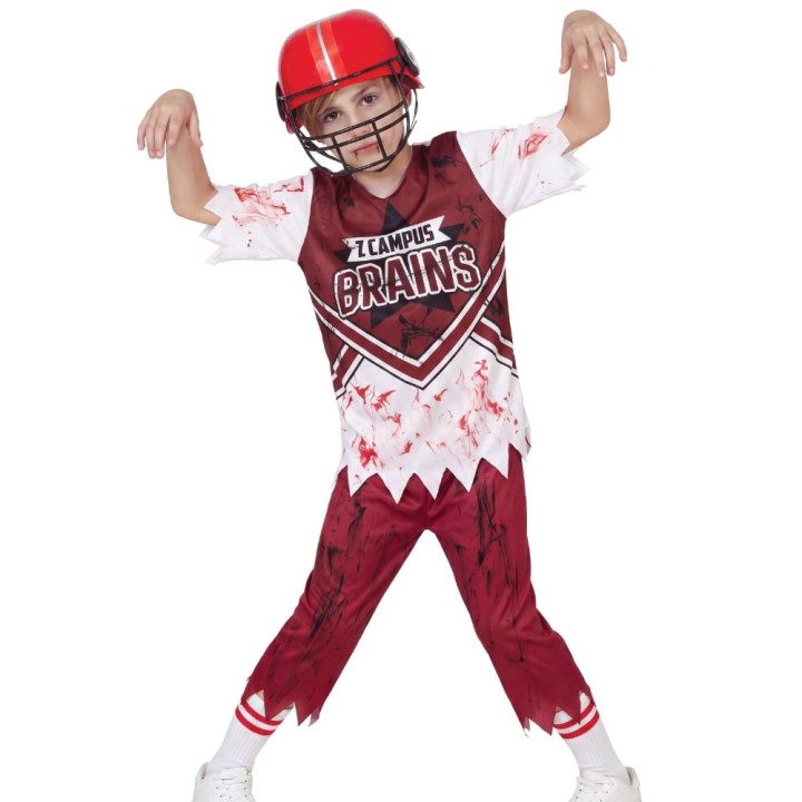 Costume quaterback ensanglanté enfant garçon - Déguisement Halloween
