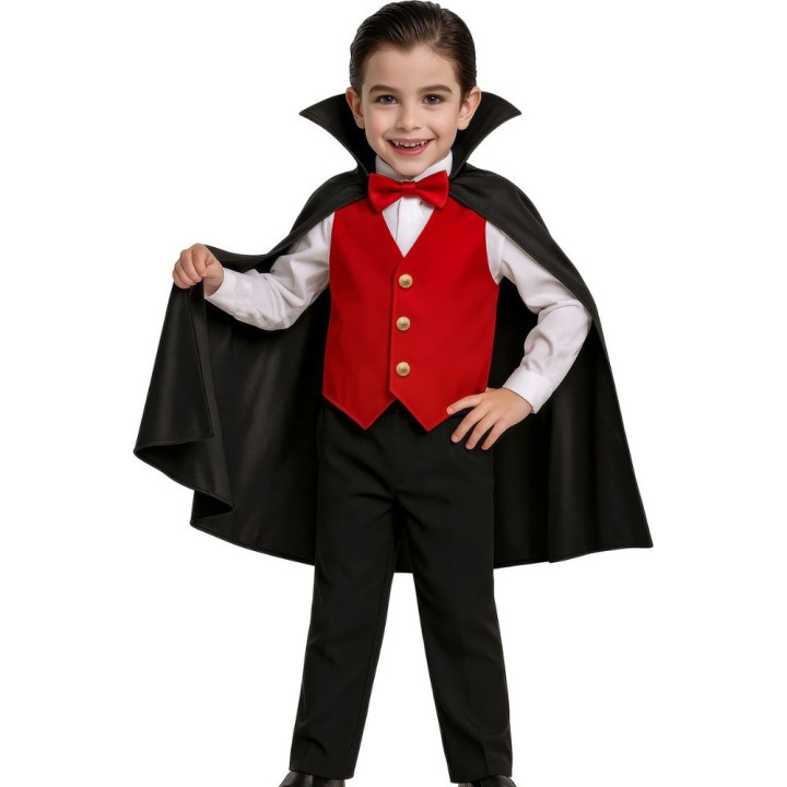 Costume vampire classique enfant garçon - Déguisement Halloween