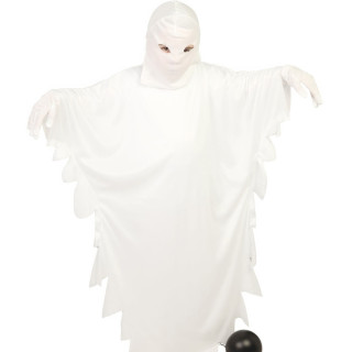 Costume fantôme blanc enfant mixte - Déguisement Halloween