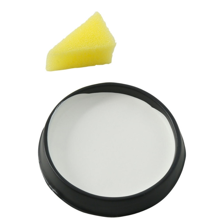 Fard gras avec éponge 9 g - Maquillage déguisement