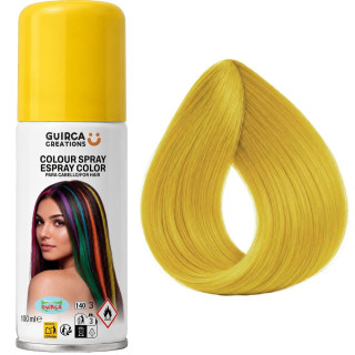 Laque colorée pour cheveux - Accessoire maquillage déguisement