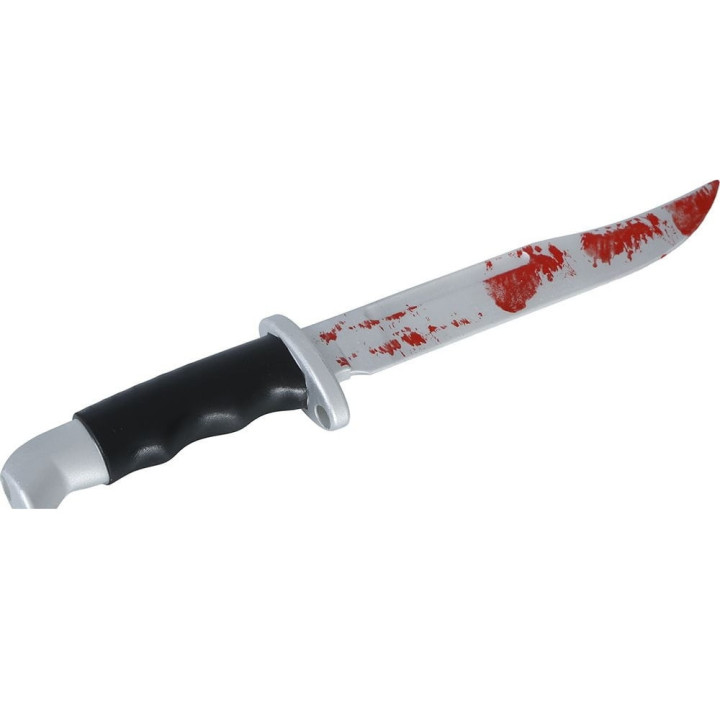 Machette ensanglantée 33 cm - Accessoire déguisement Halloween
