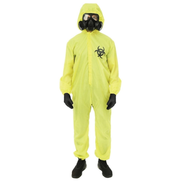 Costume combinaison danger biologique homme - Déguisement Halloween