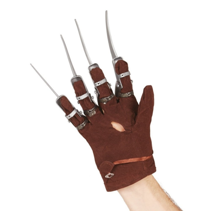 Gant de tueur avec fausses lames - Accessoire déguisement Halloween
