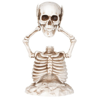 Demi-squelette s'arrachant la tête 37 cm - Décoration Halloween