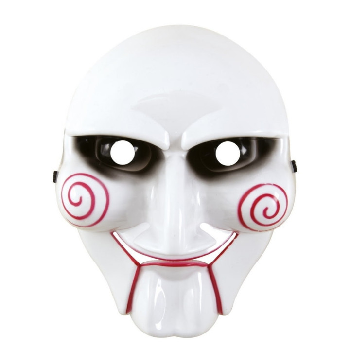 Masque rigide Saw Billy Puppet - Accessoire déguisement Halloween