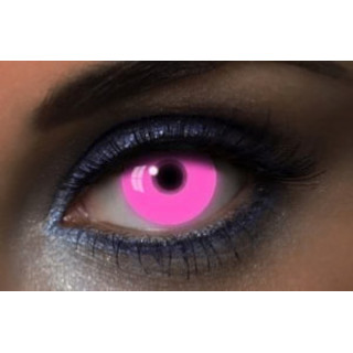 Lentilles de contact UV glow - Accessoire déguisement Halloween