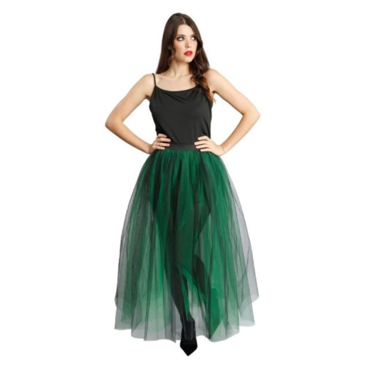 Jupe longue tulle bicolore - Déguisement femme