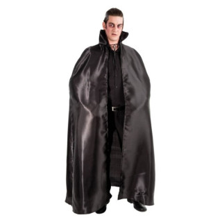 Cape satin col assorti - Accessoire de déguisement