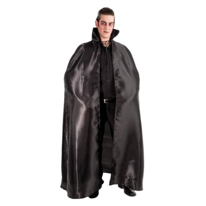 Cape satin col assorti - Accessoire de déguisement