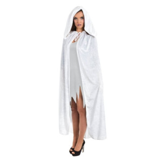 Cape velours à capuche - Accessoire de déguisement