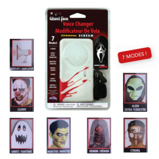 Modificateur de voix Ghost - Accessoire de déguisement