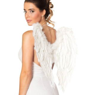 Ailes d'ange en plumes - Accessoire de déguisement