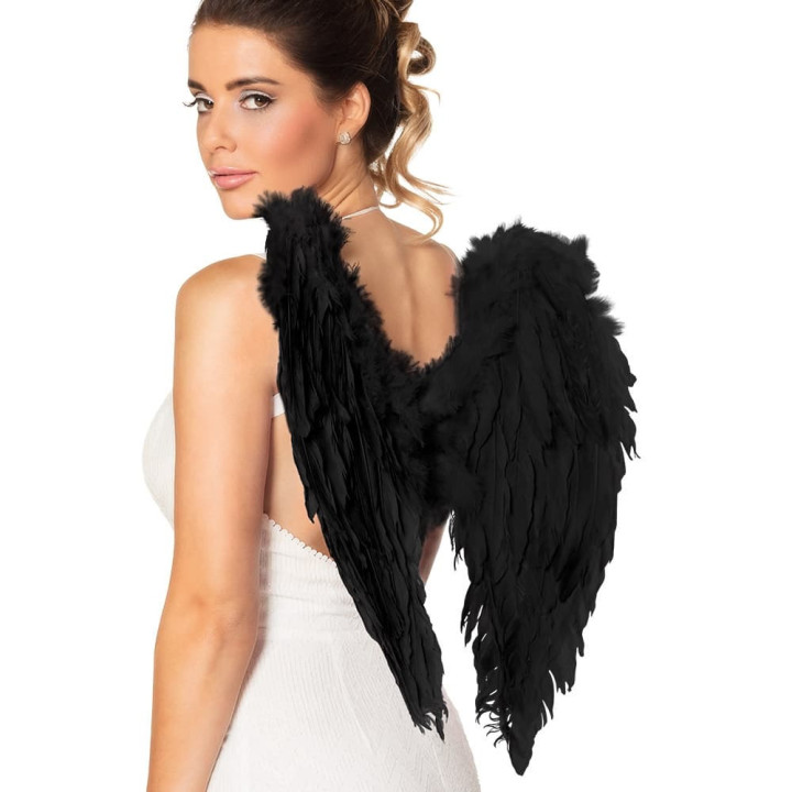 Ailes d'ange en plumes - Accessoire de déguisement