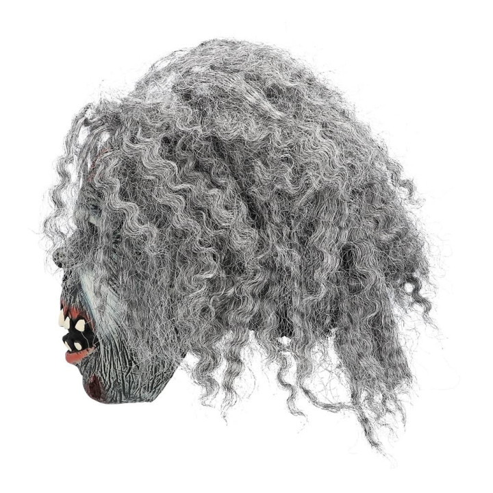 Masque zombie fou en latex - Accessoire de déguisement