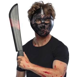 Set killer masque et machette - Accessoire de déguisement