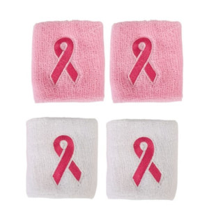 Bracelet éponge rose Octobre - Accessoire solidaire