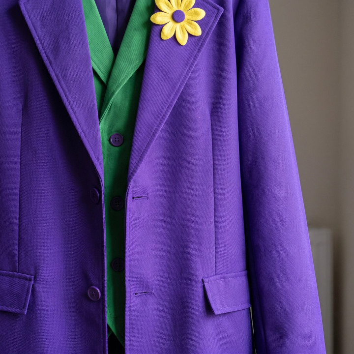 Costume Joker violet homme - Déguisement Halloween