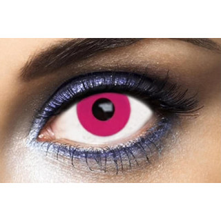 Lentilles fantaisie roses - Cosplay et déguisement