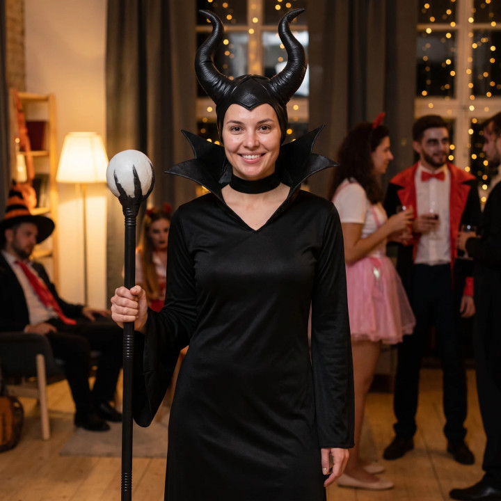 Costume maléfique femme - Déguisement Halloween