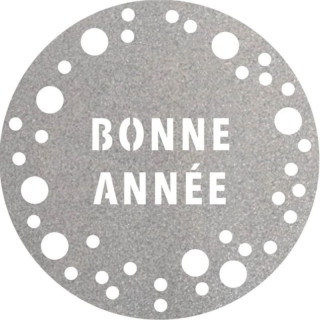 Set de table rond Bonne Année - Décoration de table