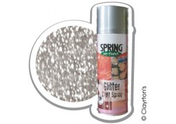 Bombe paillettes argent MAGIC SNOW - 150ml