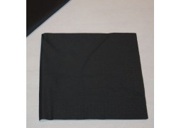 Serviettes cocktail papier noires