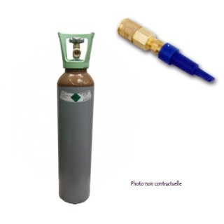 Bouteille d'hélium avec détendeur.