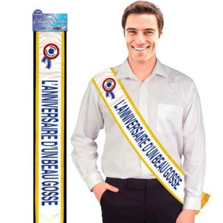 Écharpe l'anniversaire du beau gosse