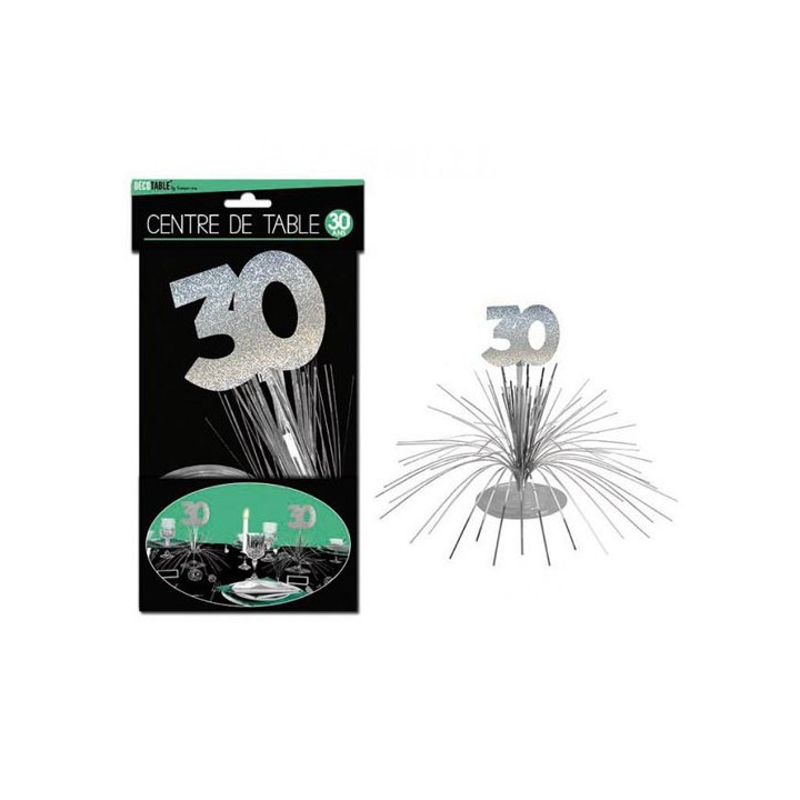 Centre de table 30 ans