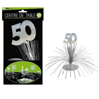 Centre de table 50 ans