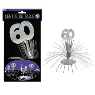 Centre de table 60 ans