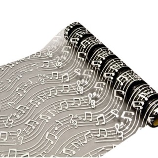 Chemin de table notes de musique