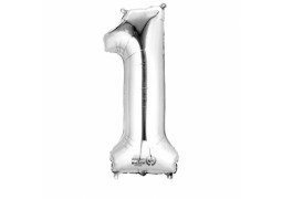 Ballon aluminium 1 argent